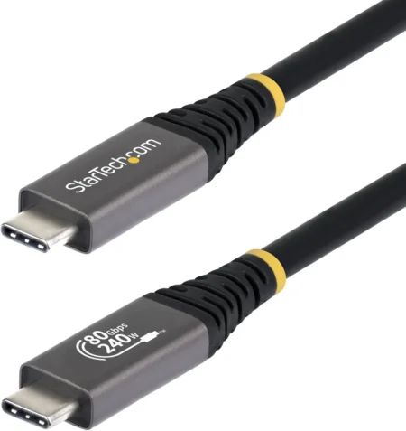 Cable Usb4 De 1M – Cable Tipo C Certificado USB-If USB-C 40G