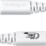 Cable Usb4 2M - USB-C Certificado USB-If 20Gb Blanco