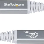 Cable Usb4 3M - USB-C Certificado USB-If 20Gb Blanco