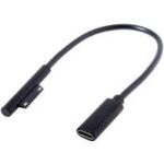 Cable De Carga USB-C 15Cm USB Tipo C - Pd 60W 3A - Negro