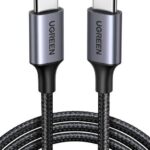 Cable De Carga USB-C 15Cm USB Tipo C - Pd 60W 3A - Negro