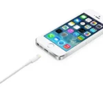 Cable 2M Lightning Apple Ipod Ipad Iphone 5 A USB 2.0 Blanco
