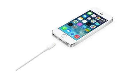 Cable 2M Lightning Apple Ipod Ipad Iphone 5 A USB 2.0 Blanco