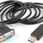 2M USB To Serial Null Modem Adapter Cable Ftdi Rs232