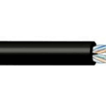 Bobina De Cable Utp Cat. 5E Condumex 66545742 Exterior/Interior/Sin Gel/100% Cobre/24Awg/305M/Negro