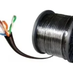 Bobina De Cable Utp Cat. 5E Condumex 66545742 Exterior/Interior/Sin Gel/100% Cobre/24Awg/305M/Negro
