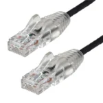 Cable 3M De Red Cat6 Sin Enganches Negro