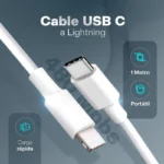 Fastcharge Cable USB V3.0 Lightning Azul 1Mt