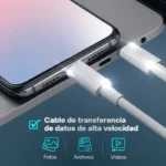 Fastcharge Cable USB V3.0 Lightning Azul 1Mt