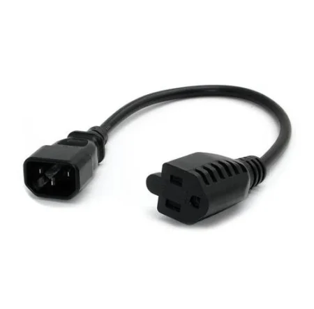 Cable De Poder Pc De 0.3M – Pa Ck 10 – Adaptador Nema 5 15R A C14