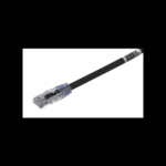 Cable 0.6M De Red Cat6A Negro Snagless PoE 100W RJ45
