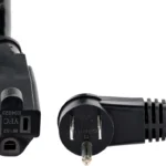 Cable De 2M 6Ft De Extension Acodado 5-15P A 5-15R