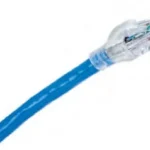 Cable 0.6M De Red Cat6A Azul Snagless PoE 100W RJ45