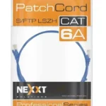 Cable 3.6M Cat6A Aguamarina Snagless PoE 100W RJ45