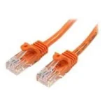 Cable De Red De 7M Rojo Cat5E Ethernet Sin Enganche
