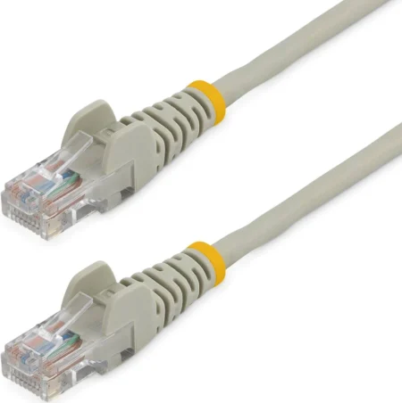 Cable De 4.5M Cat5E Ethernet RJ45 Gris – Sin Enganches .
