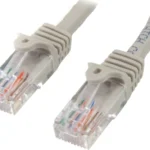 Cable De 4.5M Cat5E Ethernet RJ45 Gris - Sin Enganches .
