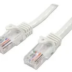 Cable De Red 10M Blanco Cat5E Ethernet Sin Enganche