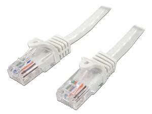 Cable De Red 10M Blanco Cat5E Ethernet Sin Enganche