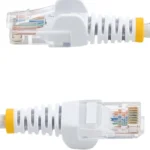 Cable De Red 10M Blanco Cat5E Ethernet Sin Enganche
