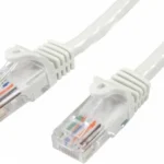 Cable De Red 10M Blanco Cat5E Ethernet Sin Enganche