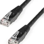 Cable De Red RJ45 Cat6 Negro 1.8M - Pack De 10 - Sin Enganche