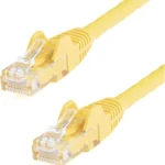 Cable Red 1.8M Amarillo Cat6 E Ethernet Gigabit Sin Enganches