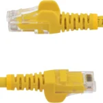 Cable Red 15Cm Amarillo Cat6 E Ethernet Gigabit Sin Enganches