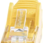 Cable Red 15Cm Amarillo Cat6 E Ethernet Gigabit Sin Enganches
