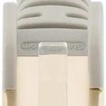 Cable De Red Ethernet Cat6A Bl Lindado De 1.2M Gris