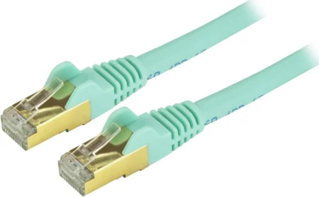 Cable Ethernet Cat6A Rojo 15.2M – Snagless – S-Ftp Lszh