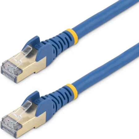 Cable 2.1M De Red Cat6A Azul Snagless PoE 100W RJ45