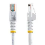 Cable De Red 0.5M Blanco Cat5E Ethernet Sin Enganche