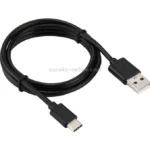 Cable Cargador USB-A A USB-C De 1M - USB-A A USB Tipo C M/M