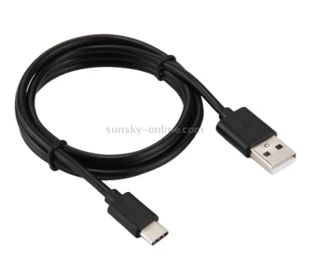 Cable Cargador USB-A A USB-C De 1M – USB-A A USB Tipo C M/M