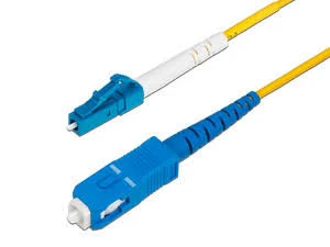 Cable De Fibra Optica Lc A Lc Upc Os2 Monomodo De 1M