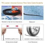 Cable De Fibra Optica Lc A Sc Upc Os2 Monomodo De 25M