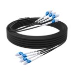 Cable De Fibra Optica Lc A Sc Upc Os2 Monomodo De 25M
