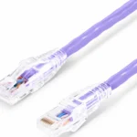 Ethernet Cable Cat6 Slim 15M Purple - Snagless Lszh