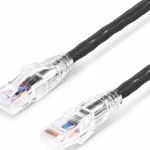 Cable Red 1.8M Negro Cat6 Ethe Ernet Gigabit Sin Enganches
