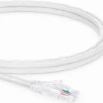 Cable Red De 1.8M Blanco Cat6 Ethernet Gigabit Sin Enganches