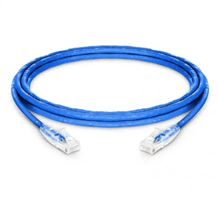 Cable 3M De Red Cat6 Sin Enganches Azul