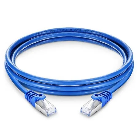 Cable De Red Ethernet Cat6A Bl Lindado De 4.5M Azul