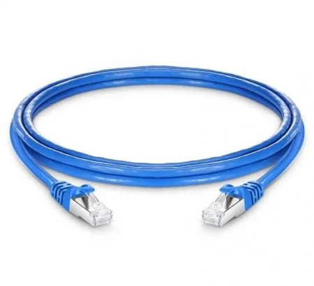 Cable De Red Ethernet Cat6A Bl Lindado De 1.5M Azul