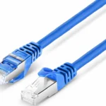 Cable De Red Ethernet Cat6A Bl Lindado De 1.5M Azul