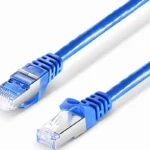 Cable De Red Ethernet Cat6A Bl Lindado De 1.2M Azul