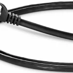 Cable De Red Ethernet Cat6A Bl Lindado De 4.5M Negro