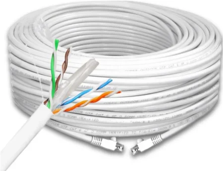 Cable 5M Red Ethernet Utp Cat6 Snagless Blanco RJ45
