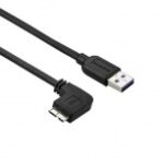Cable 0.5M Micro USB Acodado A La Derecha Para Smartphones