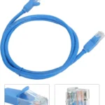 Cable 1M Verde De Red Gigabit Cat6 Ethernet RJ45 Snagless
